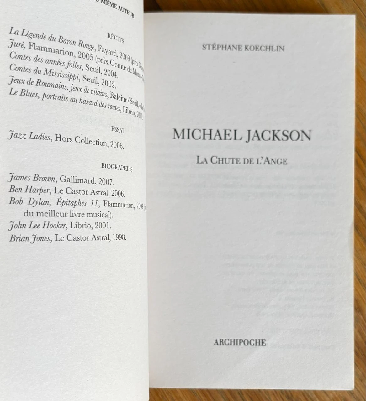 Michael Jackson - The Fall of the Angel by Stéphane Koechlin – photo 4